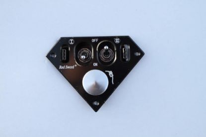 Dual switch with fuel (black)