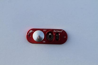 Single switch with smoke (red)